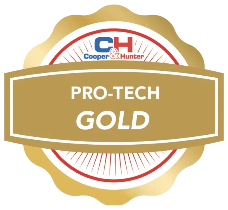 Cooper & Hunter Pro-Tech Gold authorized dealer seal